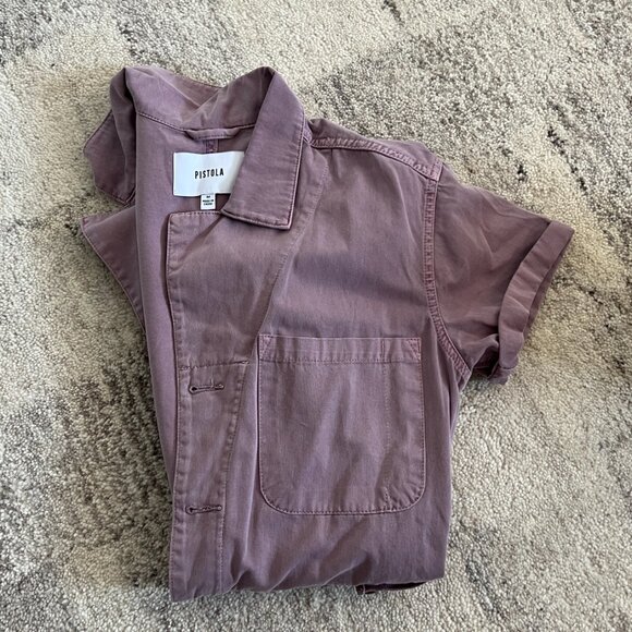 Pistola Parker Romper In Lilac Size Medium - Picture 2 of 4